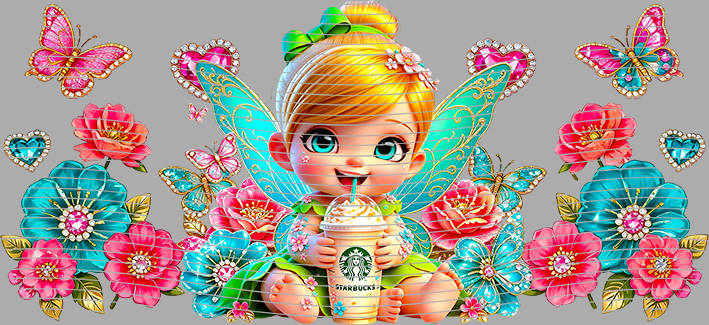 16oz Disney style-D-2996